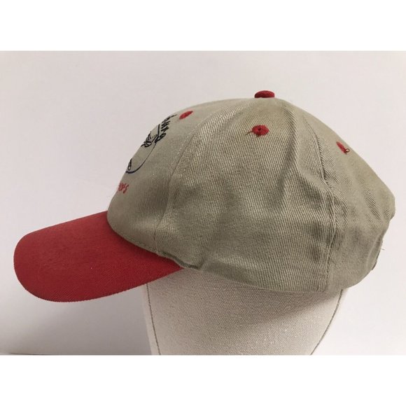 Ellensburg Washington RC Flyers Red Beige Adjustable Hat - Picture 7 of 10